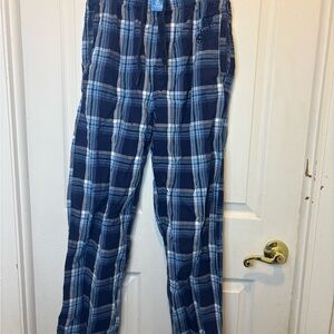 Psycho Bunny Blue and White Checkered Pajama Pants